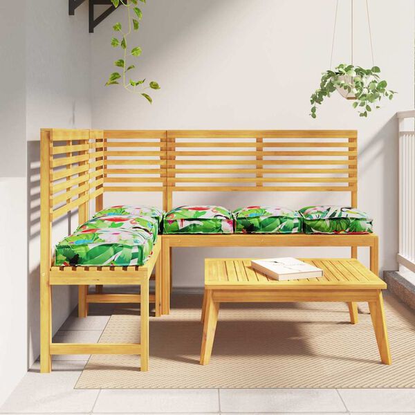 vidaXL Kissen Floral 6 pcs Mehrfarbig 40 x 40 x 8 cm Oxford-Stoff