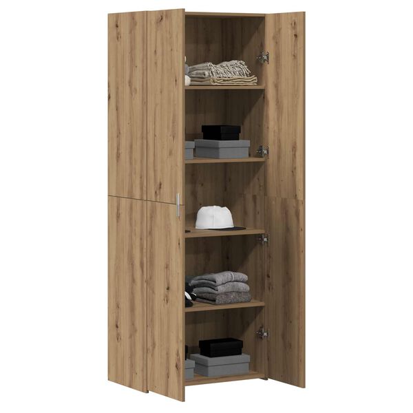 vidaXL Highboard 2 pcs Artisan-Eiche 70 x 42,5 x 185 cm