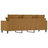 vidaXL 3-Sitzer-Sofa Braun 180 cm Samt