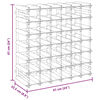vidaXL Weinregal f&uuml;r 42 Flaschen Schwarz Massivholz Kiefer
