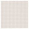 vidaXL Gewichtsdecke Hellcreme 200x200 cm 13 kg Stoff