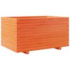 vidaXL Pflanzk&uuml;bel Wachsbraun 90x60x49,5 cm Massivholz Kiefer