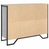 vidaXL Sideboard Grau Sonoma 97x32,5x74,5 cm Holzwerkstoff
