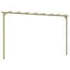 vidaXL Garten-Pergola Kiefernholz Impr&auml;gniert 360x200x60 cm