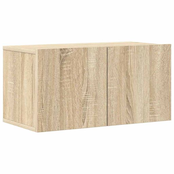 vidaXL 8-tlg. TV-Schrank-Set Sonoma-Eiche Holzwerkstoff