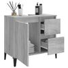 vidaXL Badschrank Grau Sonoma 65x33x60 cm Holzwerkstoff