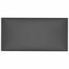 vidaXL Wandkopfteilen 12 stk. 60 x 30 cm Grau Stoff