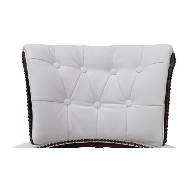 vidaXL B&uuml;rodrehstuhl Wei&szlig;