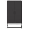 vidaXL Highboard Schwarz 68,5x38,5x123,5 cm Stahl