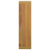 vidaXL Wand-Badschrank 25x25x100 cm Massivholz Teak