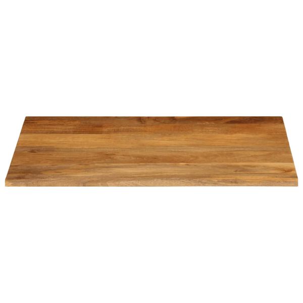 vidaXL Tischplatte mit Baumkante 110x80x2,5 cm Massivholz Mango