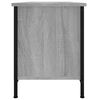 vidaXL TV-Schrank mit T&uuml;ren Grau Sonoma 102x35x45 cm Holzwerkstoff