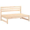vidaXL 6-tlg. Garten-Lounge-Set Massivholz Kiefer