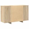 vidaXL Sideboard Sonoma-Eiche 120 x 41 x 75 cm Holzwerkstoff