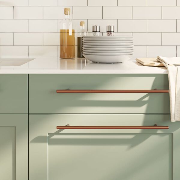 vidaXL Möbelgriffe 20 Stk. Bronzen 320 mm Edelstahl