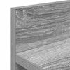 vidaXL Wandmontierter nachttisch Graues Sonoma 80 x 10,5 x 18 cm