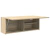 vidaXL Bad-Wandschrank Sonoma-Eiche 80x25x30 cm Holzwerkstoff