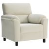 vidaXL Sofa Creme 94 x 85 x 93 cm Samt