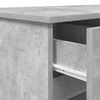vidaXL Schreibtisch mit Regal Betongrau 140 x 49 x 76 cm Holzwerkstoff