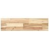vidaXL Schweberegal 80x20x4 cm Massivholz Akazie Unbehandelt