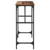 vidaXL Konsolentisch Altholz 75 x 32 x 75 cm Holzwerkstoff