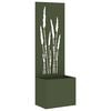 vidaXL Garten Sichtschutz-Leinwand Olivgr&uuml;n 50 x 32 x 150 cm