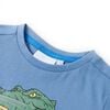 Kinder-T-Shirt Mittelblau 128