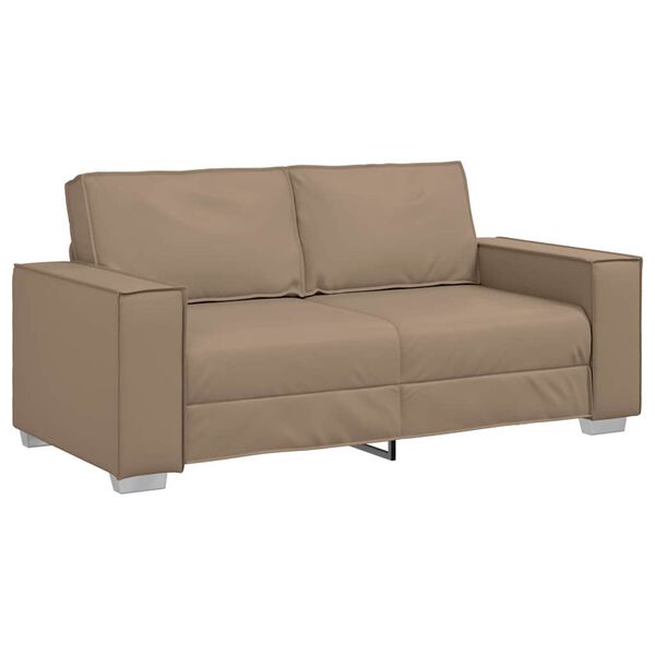vidaXL Sofa Cappuccino 180 x 78 x 84 cm Stoff