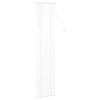 vidaXL Venetianer Jalousie Verstellbar Wei&szlig; 213 x 40 cm PVC