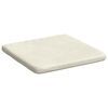 vidaXL Sitzkissen 4 pcs Creme 40 x 40 x 3 cm Samt