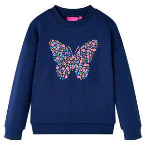 vidaXL Kinder-Sweatshirt Marineblau 92