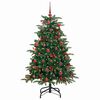 vidaXL K&uuml;nstlicher Weihnachtsbaum mit 150 LEDs mit St&auml;nder Gr&uuml;n 150 cm