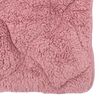 vidaXL Winterbettdecke Rosa 220 x 240 cm Mikrofaser und Teddy-Fleece