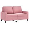 vidaXL 4-tlg. Sofagarnitur Rosa Samt