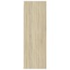 vidaXL TV-Schrank Sonoma-Eiche 30,5x30x90 cm Holzwerkstoff
