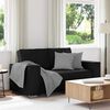 vidaXL Sofa Schwarz 160 x 78 x 84 cm Stoff