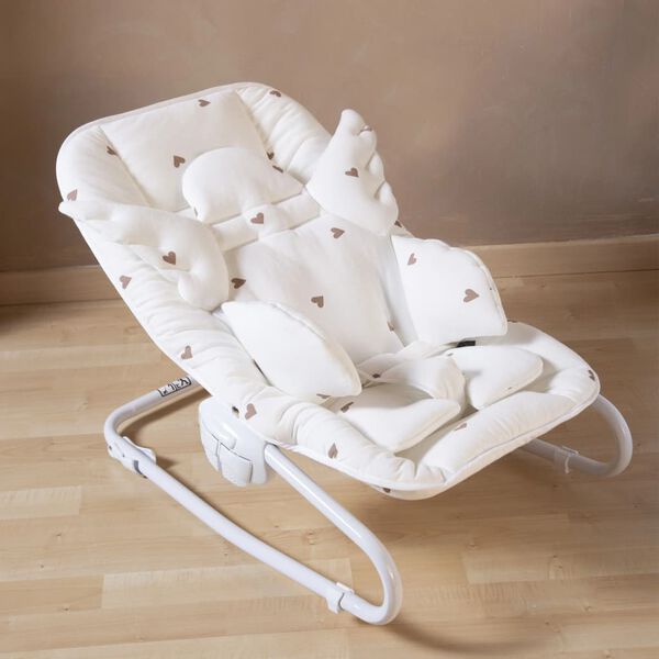 CHILDHOME Universal Sitzkissen Angel Jersey Herzen