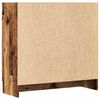 vidaXL B&uuml;cherschrank Altholz-Optik 82,5x30,5x80 cm Holzwerkstoff