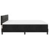 vidaXL Boxspringbett mit Matratze Schwarz 200 x 200 cm Samt