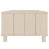 vidaXL Sideboard HAMAR Honigbraun 100x55x35 cm Massivholz Kiefer