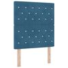 vidaXL Kopfteil Dunkelblau 80 cm Samt