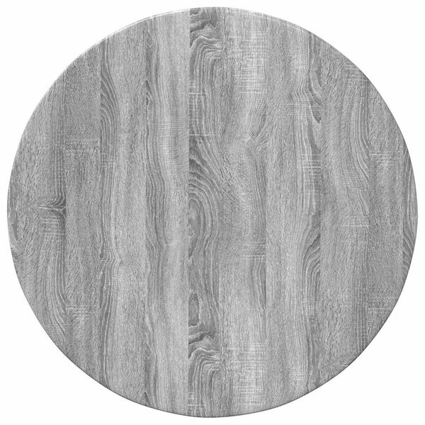 vidaXL Tischplatte Grau Sonoma 60 x 60 x 1,5 cm Holzwerkstoff