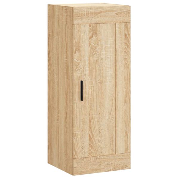 vidaXL Wandschrank Sonoma-Eiche 34,5x34x90 cm Holzwerkstoff