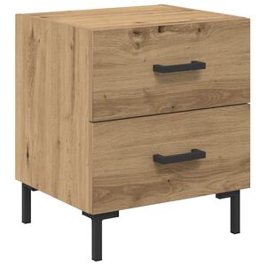 vidaXL Nachttisch Artisan-Eiche 40 x 35 x 47,5 cm Holzwerkstoff