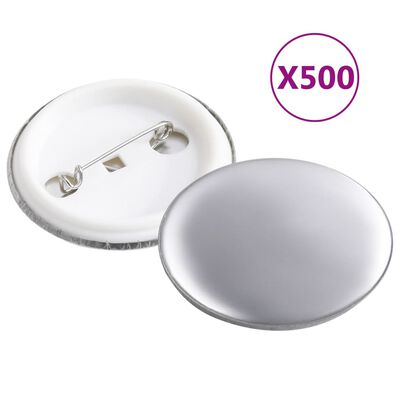 vidaXL Button-Teile 500 Sets 37 mm
