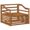 vidaXL Outdoor-Sofa Natur