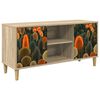vidaXL TV-Schrank ZAANDAM 102 x 33 x 50 cm Sonoma Holzwerkstoff