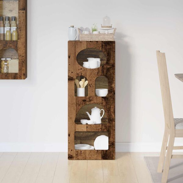 vidaXL Sideboard Altholz 40 x 35 x 100,5 cm Holzwerkstoff