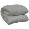 vidaXL Gewichtsdecke Grau 200x225 cm 13 kg Stoff