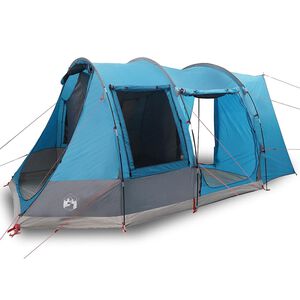 vidaXL Campingzelt 2 Personen Blau Wasserfest